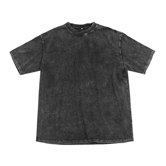 Oversized Streetwear Short Sleeve Tee – Trendy Graphic Print T-Shirt